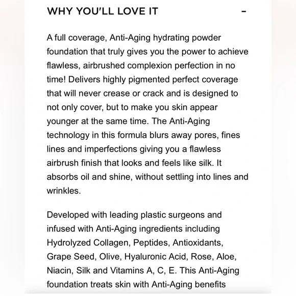 IT Cosmetics Celebration Foundation - MEDIUM full coverage, antiaging POWDER - Picture 7 of 7